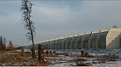 Autobahneinhausung A3 bei Goldbach